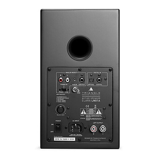 Mini-chaine Teac TN-180BT-A3 Merisier + Triangle Elara LN01A Noir mat - Autre vue