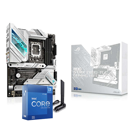 Kit upgrade PC Intel Core i7 12700KF - Asus Z690