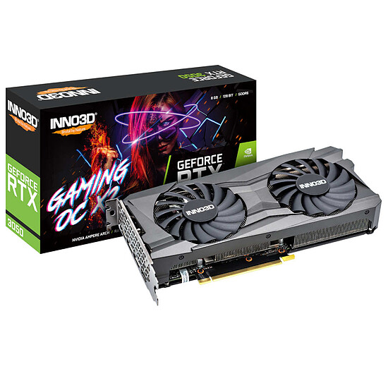 Carte graphique Inno3D GeForce RTX 3050 GAMING OC X2