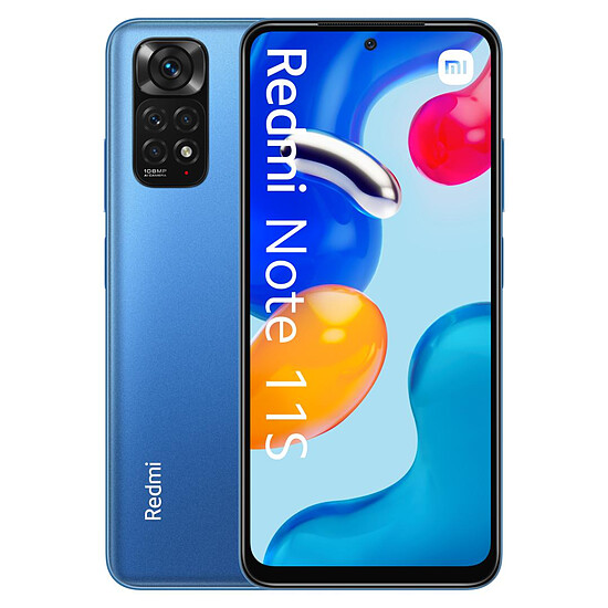 Smartphone et téléphone mobile Xiaomi Redmi Note 11S (bleu) - 128 Go