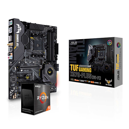 Kit upgrade PC AMD Ryzen 9 5950X - Asus TUF GAMING X570-PLUS