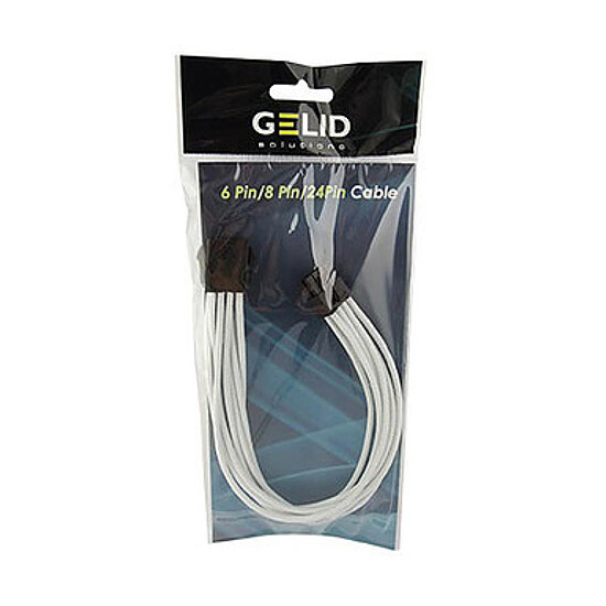 Câble d'alimentation Gelid Câble Tressé PCIe 8 broches - 30 cm - Autre vue