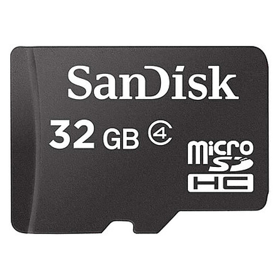 Carte micro SD SanDisk Carte mémoire microSDHC 32 Go - Autre vue