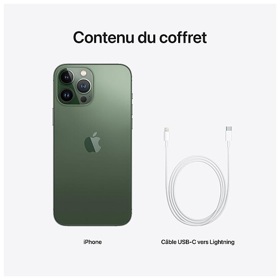 Smartphone reconditionné Apple iPhone 13 Pro Max (Vert) - 1 To · Reconditionné - Autre vue