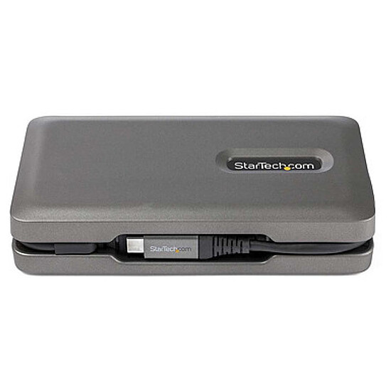 Station d'accueil PC portable StarTech.com Adaptateur multiport USB-C vers HDMI 4K 60 Hz, Hub USB 2 ports, SD/microSD et Power Delivery 100W - Autre vue