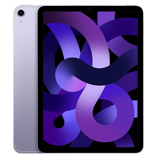 Tablette Apple iPad Air 2022 10,9 pouces Wi-Fi + Cellular - 256 Go - Mauve (5 ème génération)
