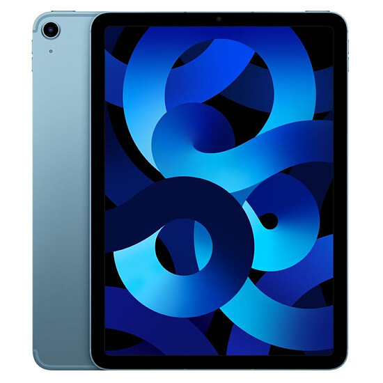 Tablette Apple iPad Air 2022 10,9 pouces Wi-Fi + Cellular - 256 Go - Bleu (5 ème génération)