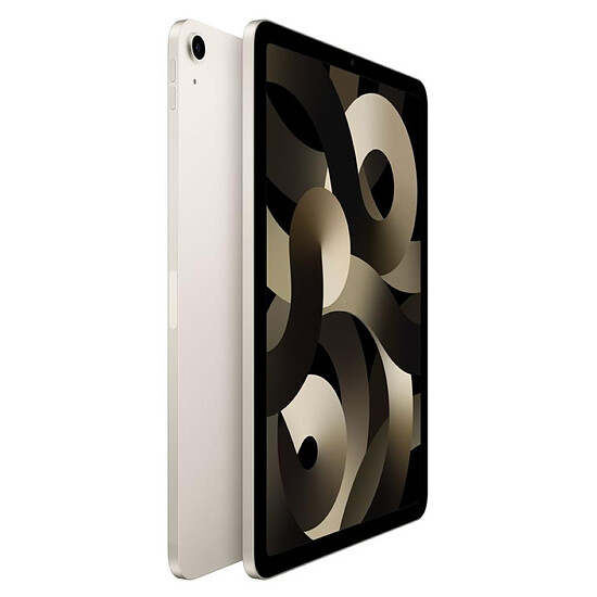 Tablette reconditionnée Apple iPad Air 2022 10,9 pouces Wi-Fi - 64 Go - Lumière stellaire (5 ème génération) · Reconditionné - Autre vue