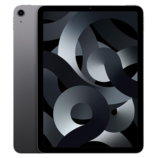 Tablette Apple iPad Air 2022 10,9 pouces Wi-Fi - 64 Go - Gris Sidéral (5 ème génération)