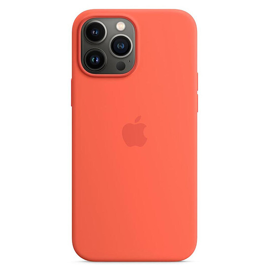 Coque et housse Apple Coque en silicone avec MagSafe pour iPhone 13 Pro Max - Nectarine