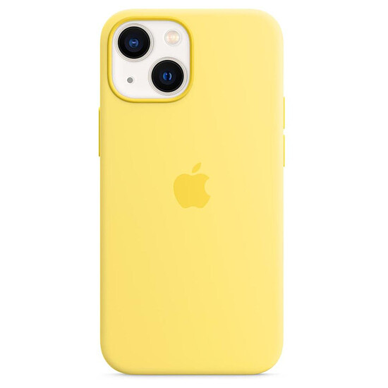 Coque et housse Apple Coque en silicone avec MagSafe pour iPhone 13 Mini - Zeste de Citron