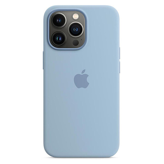 Coque et housse Apple Coque en silicone avec MagSafe pour iPhone 13 Pro - Bleu Brume