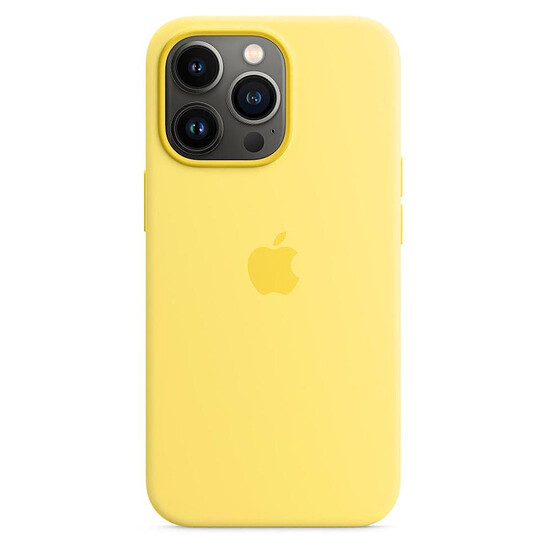 Coque et housse Apple Coque en silicone avec MagSafe pour iPhone 13 Pro - Zeste de Citron