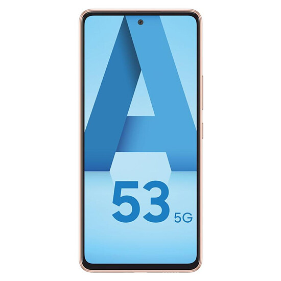 Smartphone et téléphone mobile Samsung Galaxy A53 5G (Pêche) - 128 Go