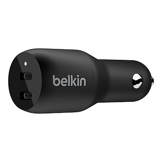 Chargeur Belkin Boost Charge Chargeur de voiture 2 ports USB-C PD (36W)