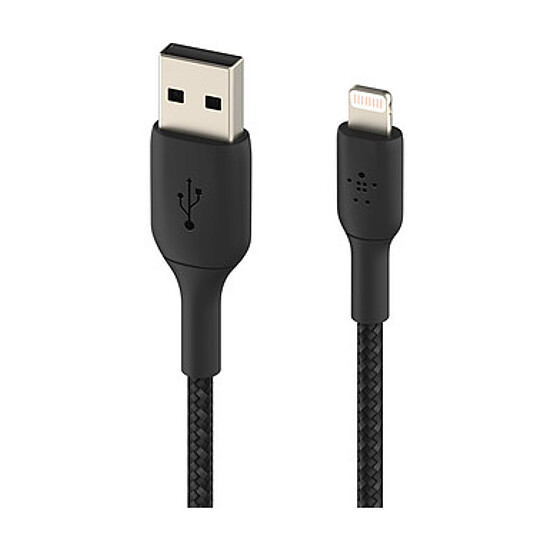 Adaptateur USB Belkin Câble USB-A vers Lightning MFI renforcé - Autre vue