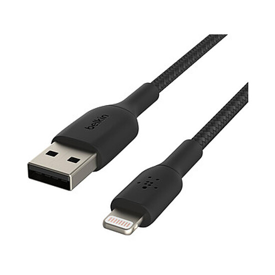 Adaptateur USB Belkin Câble USB-A vers Lightning MFI renforcé - Autre vue