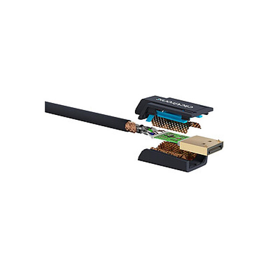 Adaptateur HDMI Clicktronic câble adaptateur actif DisplayPort / HDMI 2.0 - 10 m - Autre vue