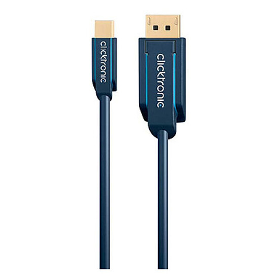Câble DisplayPort Clicktronic câble Mini DisplayPort / DisplayPort - 2 m