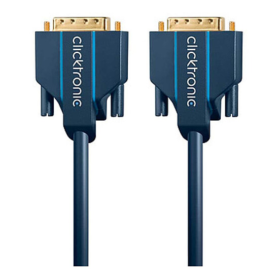 Câble DVI Clicktronic Câble DVI-D - 5 m