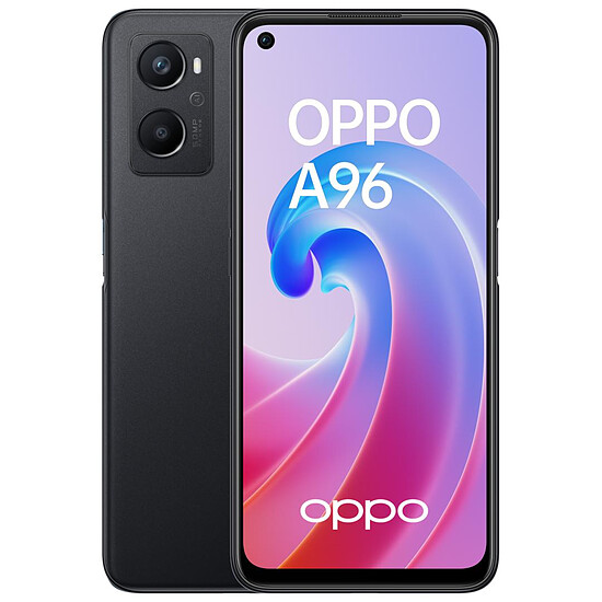 Smartphone OPPO A96 4G (Noir Etoilé) - 128 Go - 8 Go