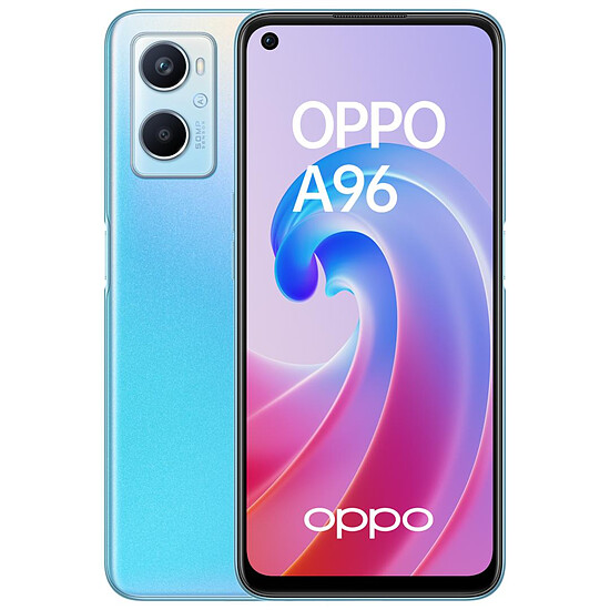 Smartphone OPPO A96 4G (Bleu crépuscule) - 128 Go - 8 Go