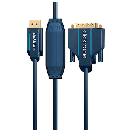 Adaptateur DisplayPort Clicktronic câble DisplayPort / DVI-D - 3 m - Autre vue