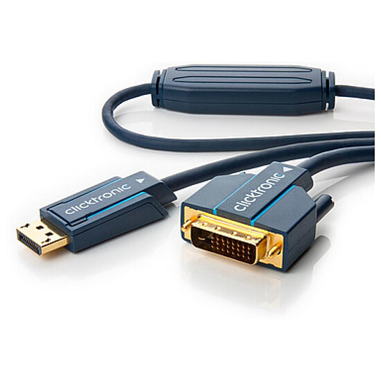 Adaptateur DisplayPort Clicktronic câble DisplayPort / DVI-D - 2 m - Autre vue