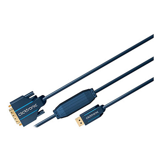 Adaptateur DisplayPort Clicktronic câble DisplayPort / DVI-D - 2 m - Autre vue