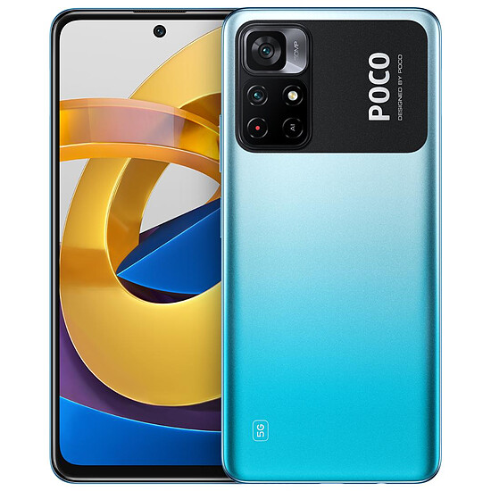 Smartphone et téléphone mobile POCO M4 Pro 5G (Bleu) - 128 Go