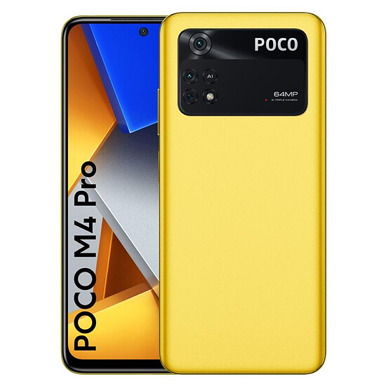 Smartphone et téléphone mobile POCO M4 Pro (Jaune) - 256 Go