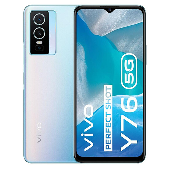 Smartphone Vivo Y76 5G (Bleu) - 128 Go