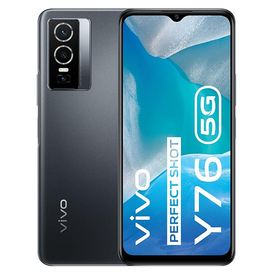 Smartphone Vivo Y76 5G (Gris) - 128 Go