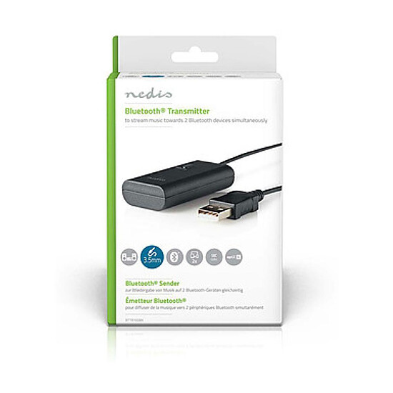 Dac Audio et streaming Nedis Émetteur Audio sans Fil Bluetooth (Jack 3.5 mm) - Autre vue