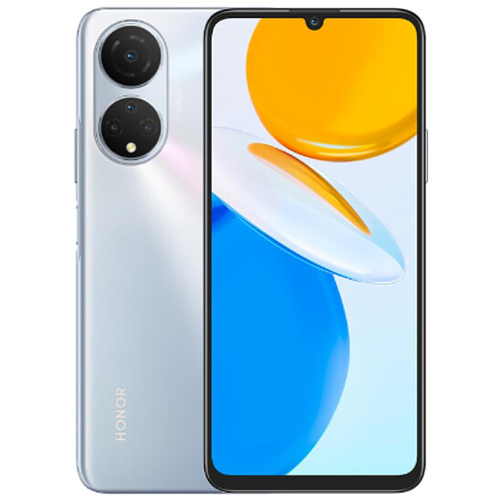 Smartphone Honor X7 4G (Argent) - 128 Go
