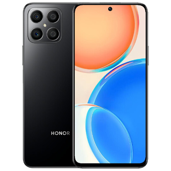 Smartphone et téléphone mobile Honor X8 4G (Noir) - 128 Go