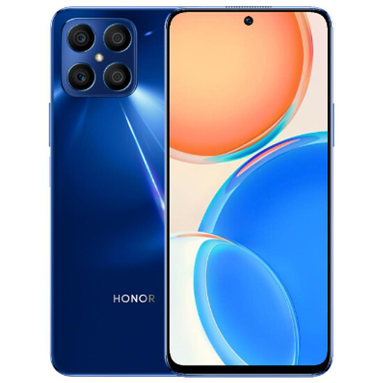 Smartphone Honor X8 4G (Bleu) - 128 Go