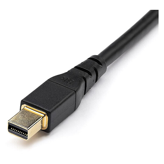 Câble DisplayPort StarTech.com Câble Mini DisplayPort mâle / DisplayPort 1.4 mâle 8K 60Hz ou 4K 120Hz - 1 m - Autre vue