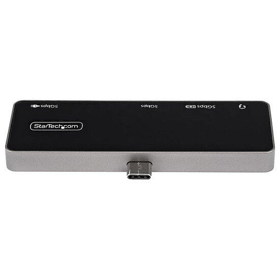 Adaptateur USB StarTech.com Adaptateur multiport USB-C vers HDMI 4K 60 Hz, Hub 3 ports USB 3.0, Audio et Power Delivery 100W - Autre vue