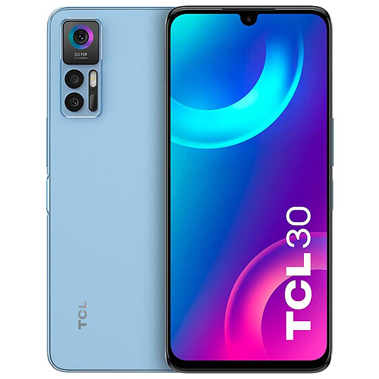 Smartphone TCL 30 (bleu) - 64 Go - 4 Go