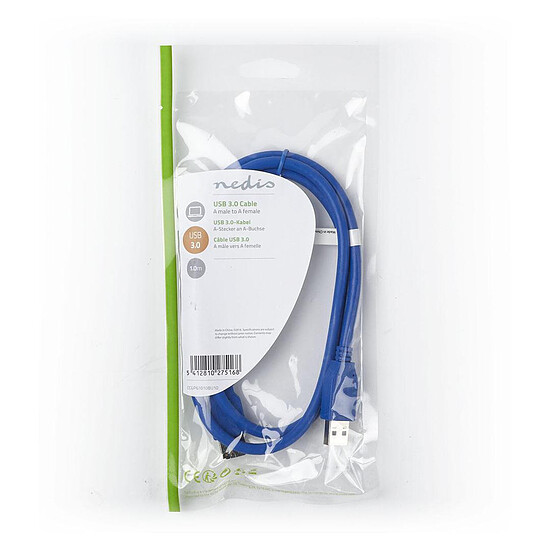 Câble USB Nedis Rallonge USB 3.0 - 1 m - Autre vue