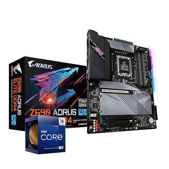 Kit upgrade PC Intel Core i9 12900KS - Aorus Elite Z690 DDR4