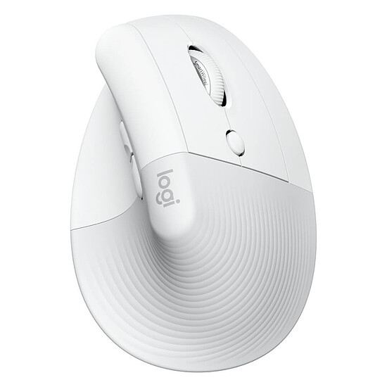 Souris PC Logitech Lift - Blanc - Autre vue