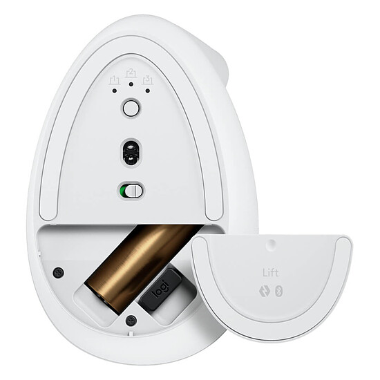 Souris PC Logitech Lift - Blanc - Autre vue