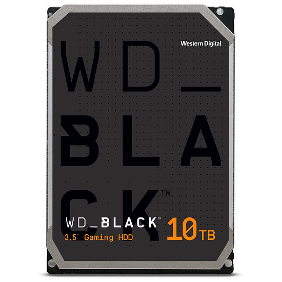 Disque dur interne Western Digital WD Black - 10 To - 256 Mo