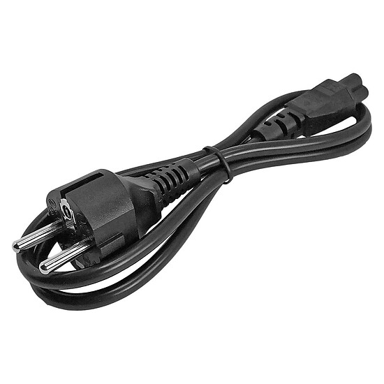 Câble Secteur Startech.com Câble d'alimentation tripolaire noir - 1 m - Autre vue