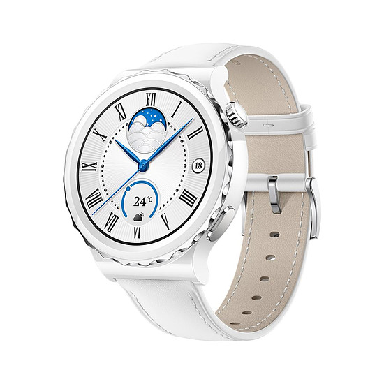 Montre connectée Huawei Watch GT 3 PRO Classic Blanc - GPS - 43 mm