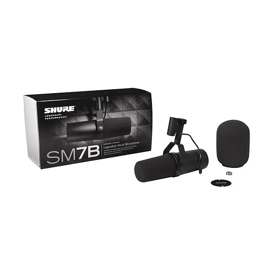 Microphone Shure SM7B - Autre vue