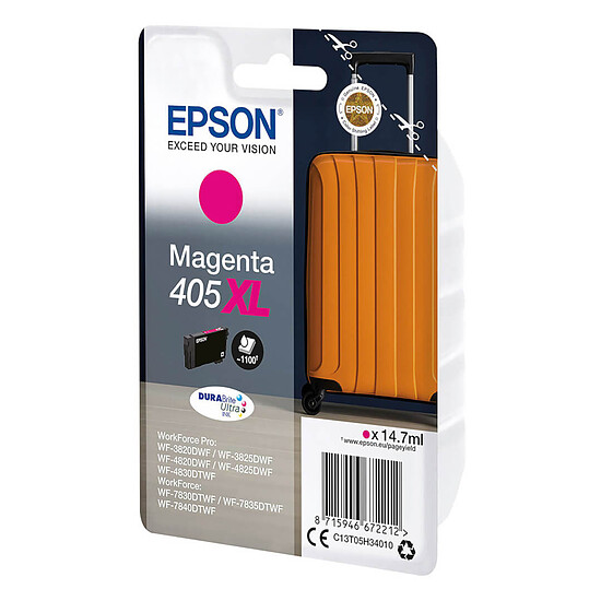 Cartouche d'encre Epson Valise 405XL Magenta - Autre vue