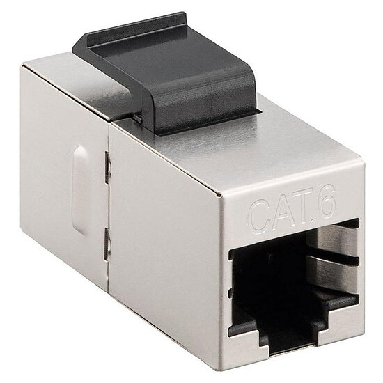 Accessoires RJ45 Goobay embase RJ45 Keystone catégorie 6a blindage STP - Autre vue